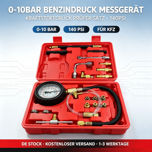 Kfz kraftstoffdruck prüfer - kraftstoffdruck,